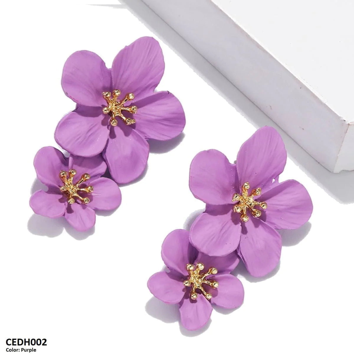 Flower Drop Earrings