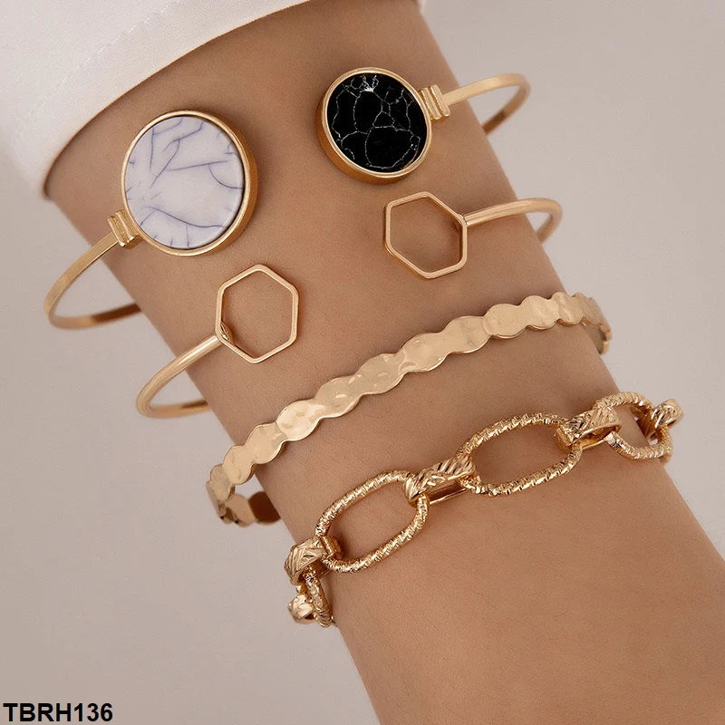 Curb Chain Bracelet Set